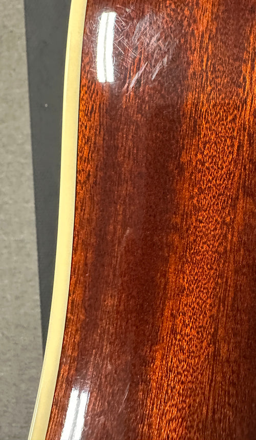 Used Epiphone Masterbilt DR-500MCE (2015) - Vintage Sunburst #19374 with Hard Case