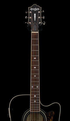 Used Epiphone Masterbilt DR-500MCE (2015) - Vintage Sunburst #19374 with Hard Case