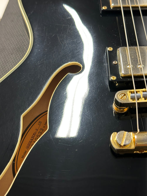 Used Epiphone Sheraton II (2012) - Ebony #10533