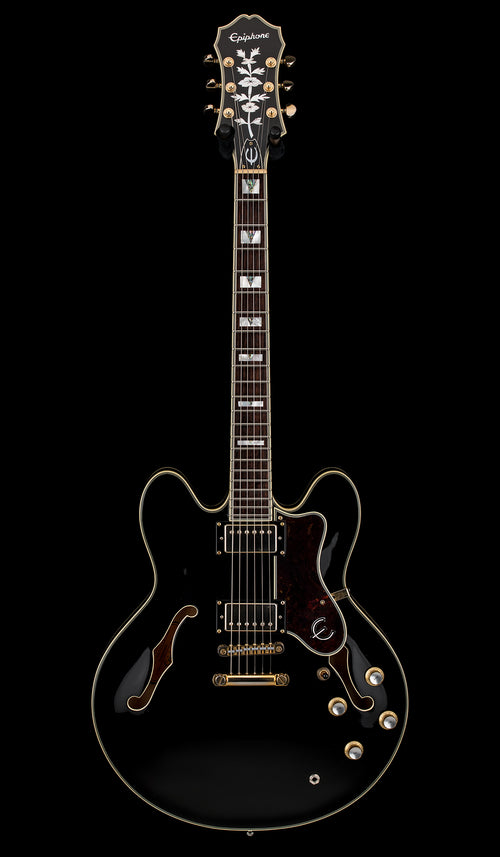 Used Epiphone Sheraton II (2012) - Ebony #10533