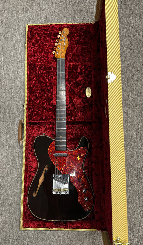 Used Fender Custom Shop Aritsan Thinline Telecaster Cocobolo (2019) #94031 with Original Hard Case