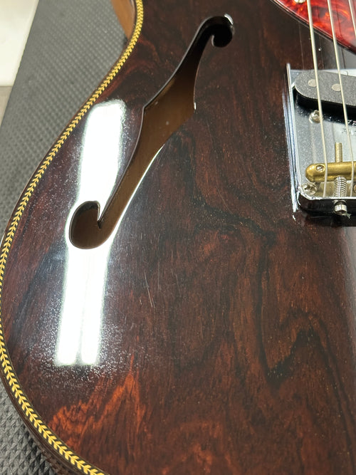 Used Fender Custom Shop Aritsan Thinline Telecaster Cocobolo (2019) #94031 with Original Hard Case