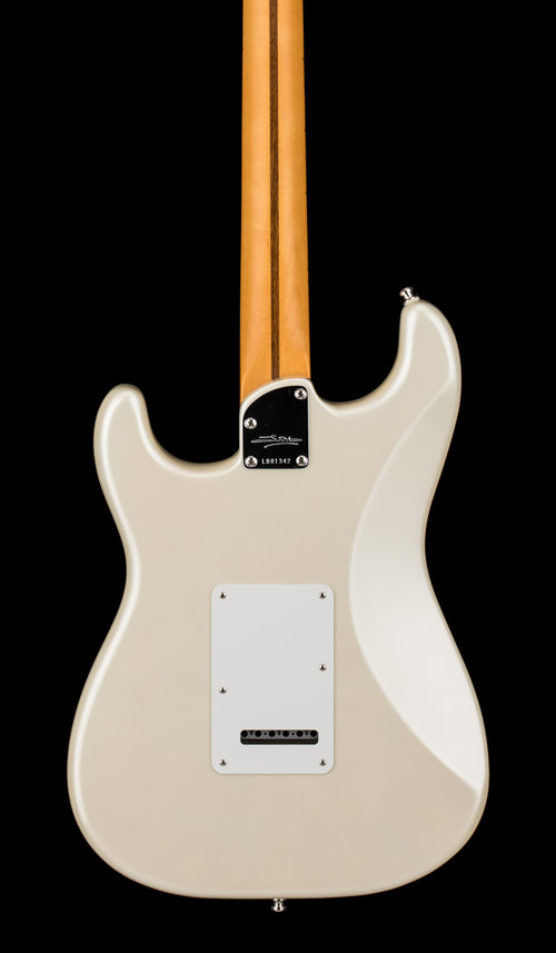 Used Fender Lincoln Brewster Stratocaster (2025) - Olympic Pearl #01342 with Original Hard Case