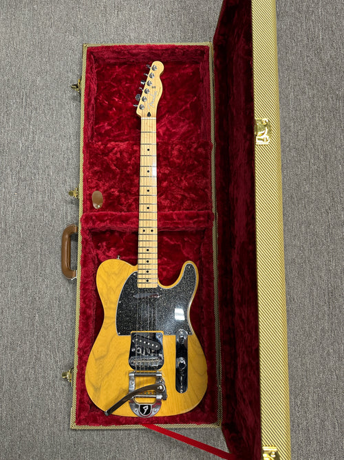 Used Modified Fender Special Edition Deluxe Ash Telecaster (2017) - Butterscotch Blonde #56735 with Hard Case
