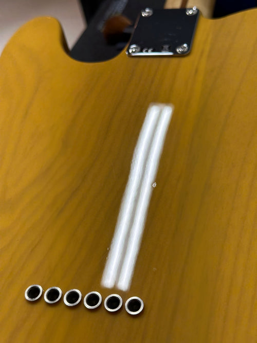 Used Modified Fender Special Edition Deluxe Ash Telecaster (2017) - Butterscotch Blonde #56735 with Hard Case