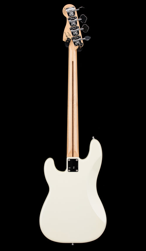 Used Fender Steve Harris Precision Bass (2020) - Olympic White #95464 with Gig Bag