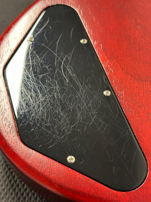 Used Gibson SG Standard '61 Faded Maestro Vibrola - Vintage Cherry #50167 with Original Hard Case