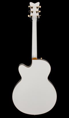 Used Gretsch G5022CWFE Rancher Falcon Jumbo - White #13606 with Hard Case