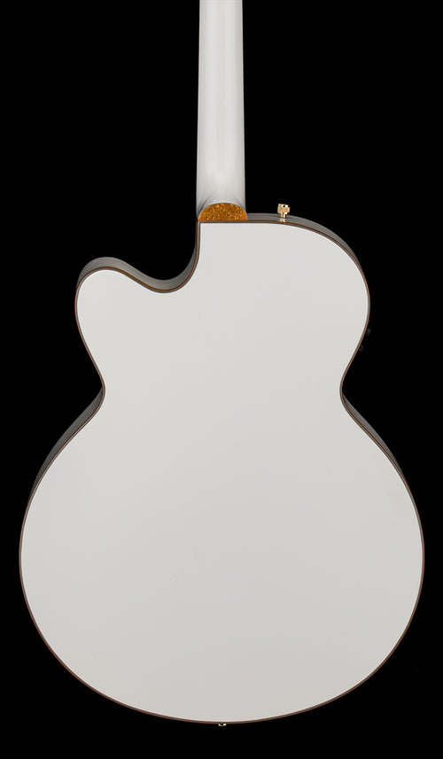 Used Gretsch G5022CWFE Rancher Falcon Jumbo - White #13606 with Hard Case