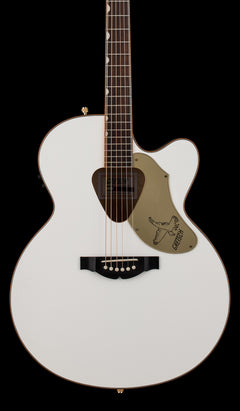 Used Gretsch G5022CWFE Rancher Falcon Jumbo - White #13606 with Hard Case
