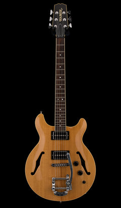 Used Hamer Newport (2000) - Vintage Natural #50987 with Original Hard Case