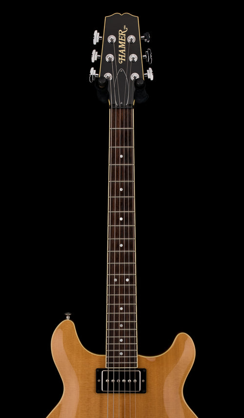 Used Hamer Newport (2000) - Vintage Natural #50987 with Original Hard Case