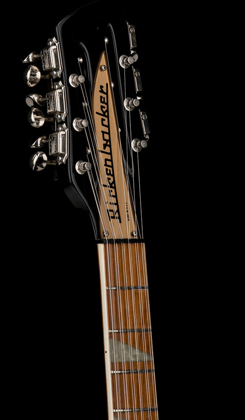 Used Rickenbacker Limited Edition Tom Petty 660/12TP (1997) - Jetglo #E48008 with Original Hard Case