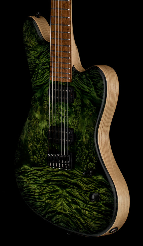 Used TW Smith Cooper 7 String - Green Top #25152 with Original Hard Case