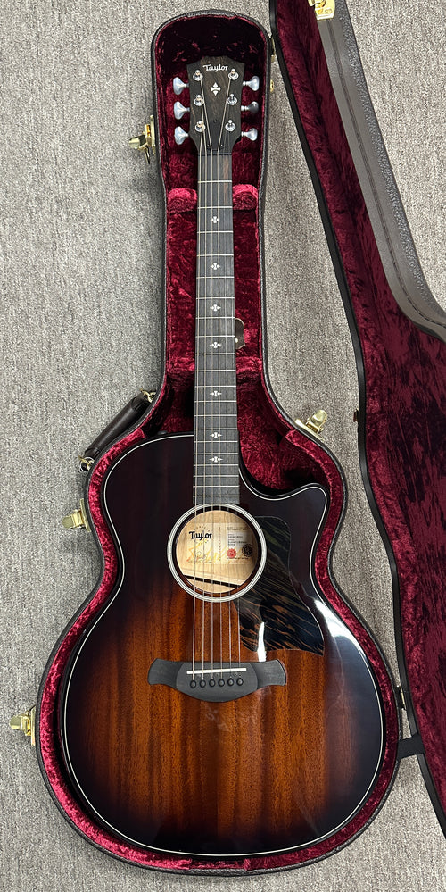 Used Taylor Builder's Edition 524ce (2025) - Kona Burst #15001 with Original Hard Case
