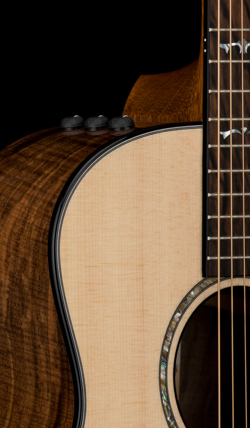Used Taylor Custom Shop Grand Symphony Lutz Spruce/"Queen's Walnut" #24115 with Original Hard Case