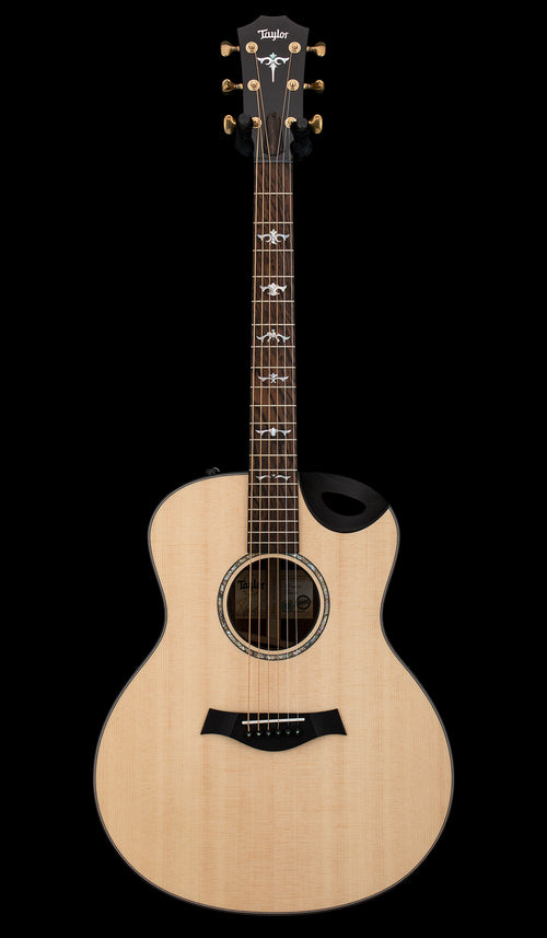 Used Taylor Custom Shop Grand Symphony Lutz Spruce/"Queen's Walnut" #24115 with Original Hard Case