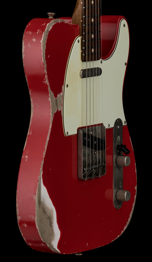 Used Xotic Guitars Custom XTC-1 Super Heavy Aging (2023) - Fiesta Red #2866 with Original Hard Case