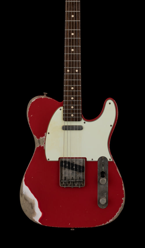 Used Xotic Guitars Custom XTC-1 Super Heavy Aging (2023) - Fiesta Red #2866 with Original Hard Case