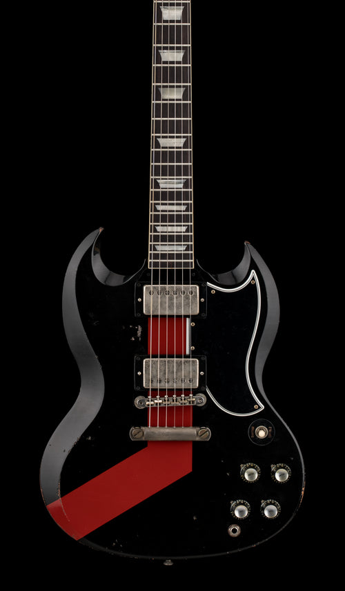 Gibson Custom Shop M2M 1961 SG Standard Striped Murphy Lab Heavy Aged - Ebony #00491