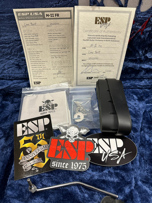 ESP M-II FR USA - Lime Burst #25088