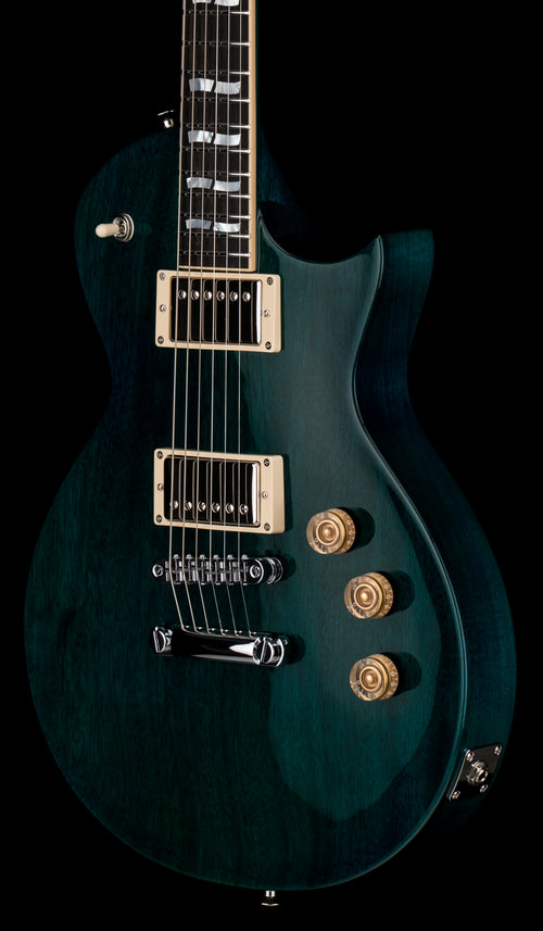 ESP Eclipse USA Mahogany - See-Thru Aqua #26527