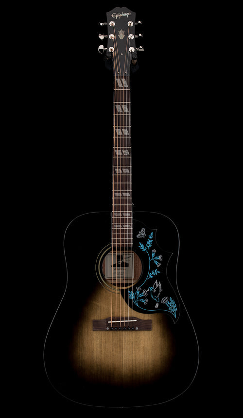 Epiphone Eric Church Hummingbird Dark - Cobra Burst #00261