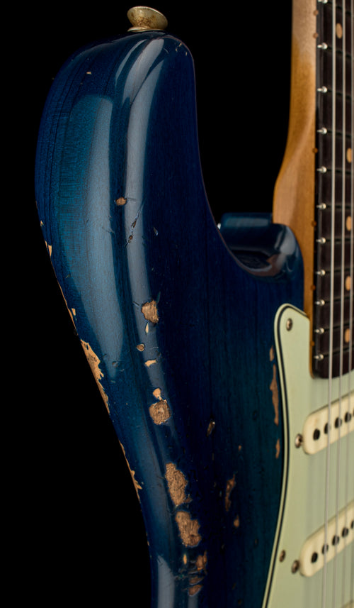 Fender Custom Shop 1964 L-Series Stratocaster Heavy Relic - Blue Burst #11925