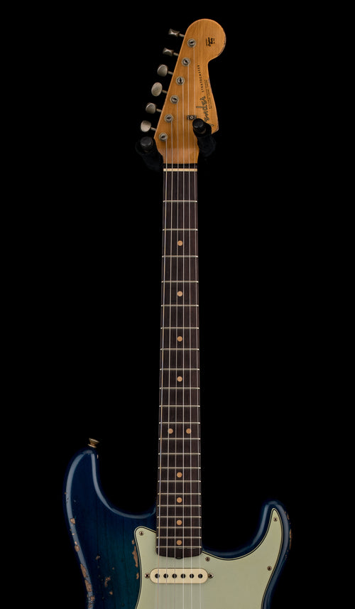 Fender Custom Shop 1964 L-Series Stratocaster Heavy Relic - Blue Burst #11925