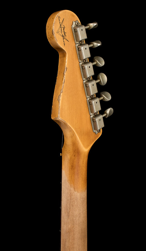Fender Custom Shop 1964 L-Series Stratocaster Heavy Relic - Blue Burst #11925