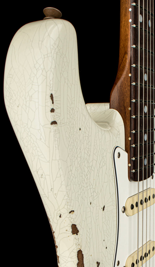 Fender Custom Shop Empire 67 Stratocaster Relic - Aged Olympic White #87345