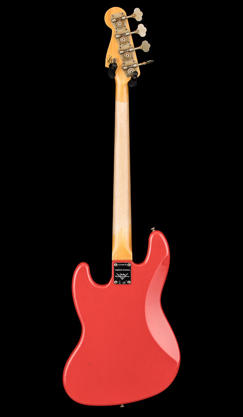 Fender Custom Shop Limited Edition 1964 Jazz Bass Journeyman Relic - Aged Fiesta Red #88636