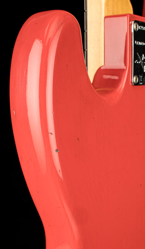 Fender Custom Shop Limited Edition 1964 Jazz Bass Journeyman Relic - Aged Fiesta Red #88636