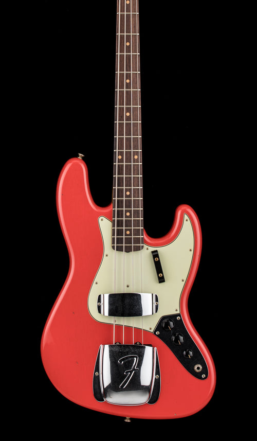 Fender Custom Shop Limited Edition 1964 Jazz Bass Journeyman Relic - Aged Fiesta Red #88636