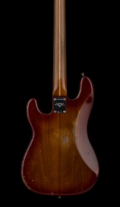 Fender Custom Shop Empire 58 Precision Bass Heavy Relic - Faded Aged Cherry Sunburst #88868