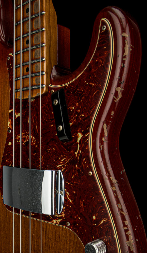 Fender Custom Shop Empire 58 Precision Bass Heavy Relic - Faded Aged Cherry Sunburst #88868