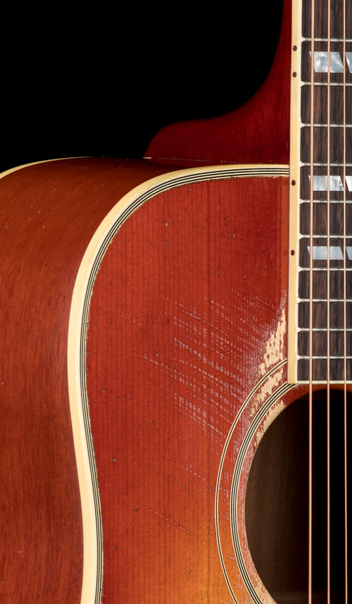 Gibson Custom Shop 1960 Hummingbird Murphy Lab Heavy Aged - Washed Cherry Sunburst #66052
