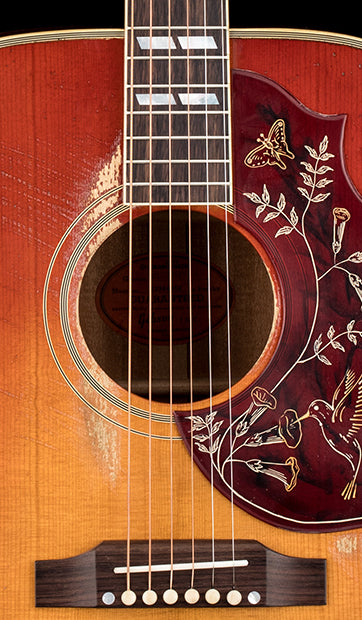 Gibson Custom Shop 1960 Hummingbird Murphy Lab Heavy Aged - Washed Cherry Sunburst #66052