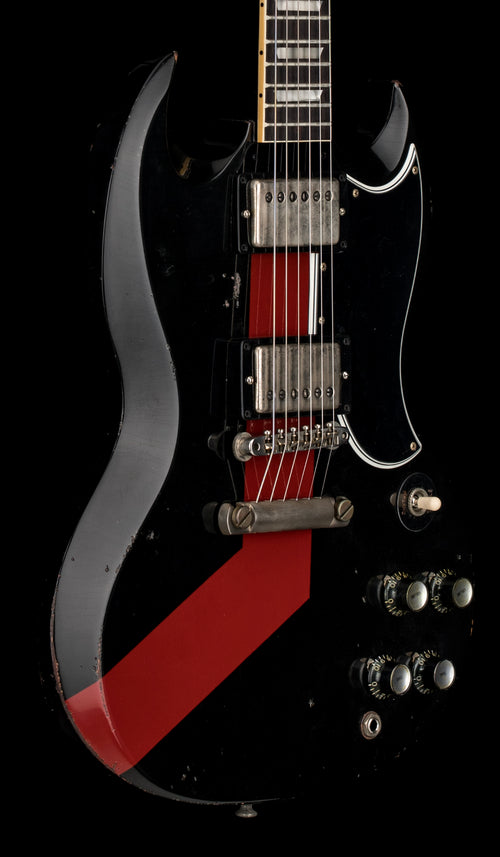 Gibson Custom Shop M2M 1961 SG Standard Striped Murphy Lab Heavy Aged - Ebony #00491