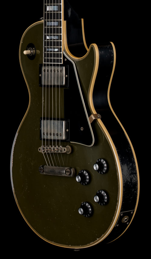 Gibson Custom Shop Limited Edition 1968 Les Paul Custom Reissue Murphy Lab Heavy Aged - Olive Drab Top #05778