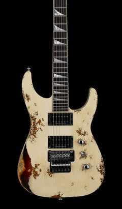 Jackson Custom Shop Korina SL2H FR Heavy Relic - Vanilla Shake/3-Tone Burst #11448 (Empire Music Spec)