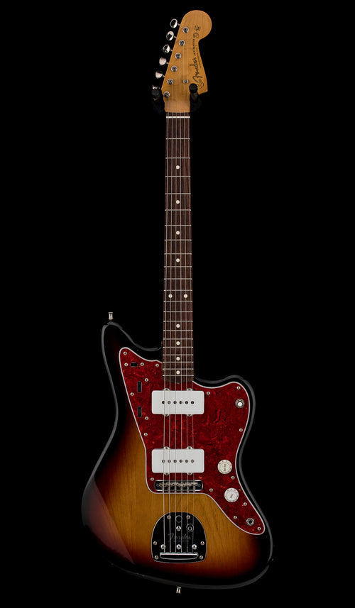 Used Fender MIJ JM66-80 Jazzmaster (1994) - 3-Color Sunburst #23507 with Original Hard Case