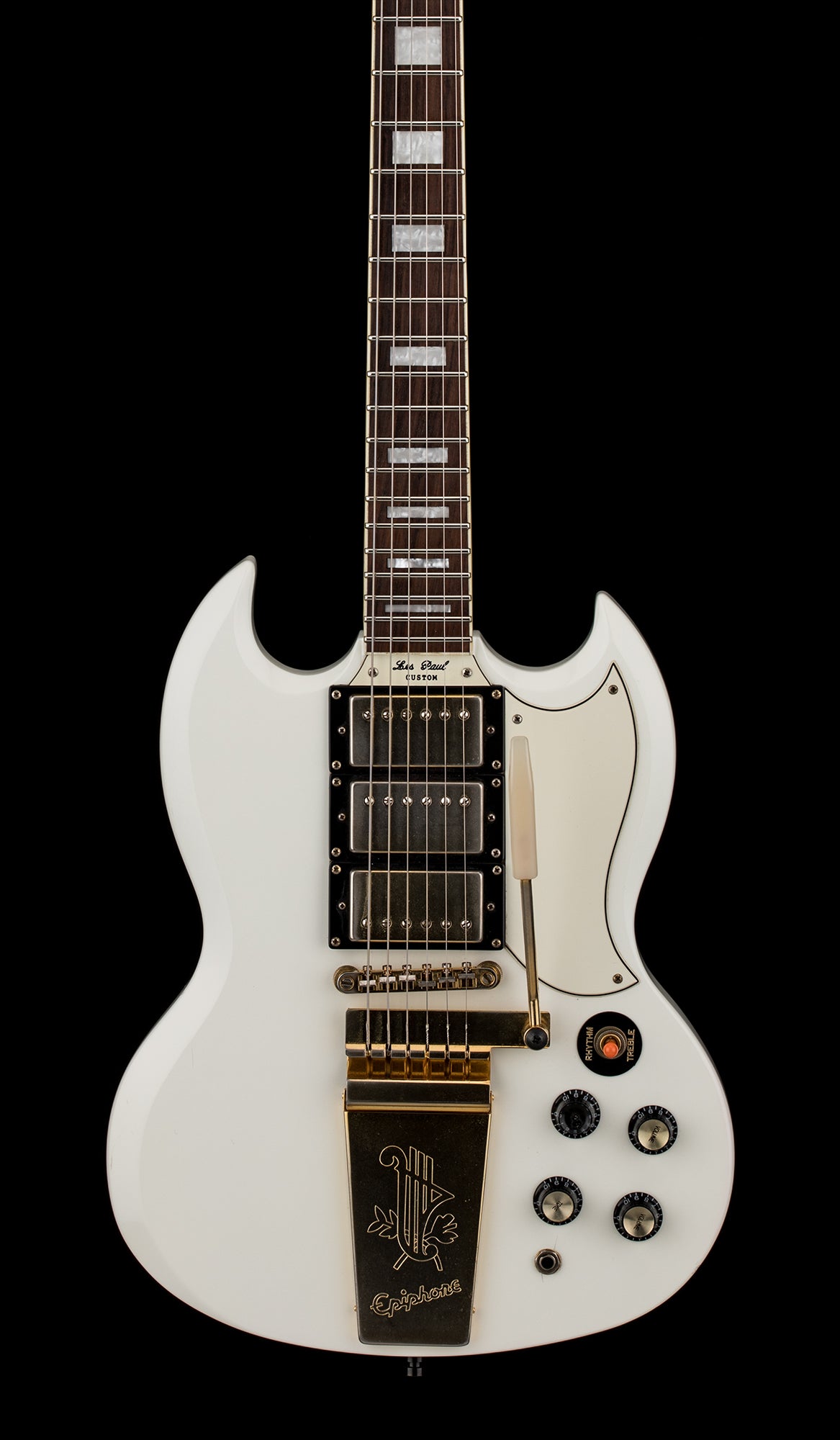 Used Epiphone LE G-400 Les Paul SG Custom (2008) - Antique White