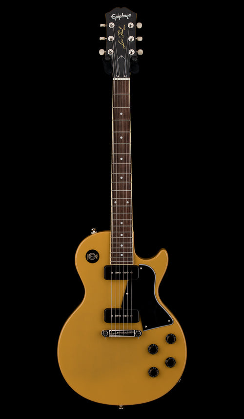 Used Epiphone Les Paul Special (2022) - TV Yellow #25211 with Hard Case