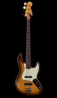 Used Fender 75th Anniversary Commemorative Jazz Bass (2021) - 2-Color Bourbon Burst #42694 with Original Hard Case