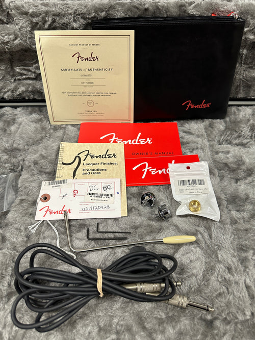 Used Fender American Professional II Stratocaster HSS (2023) - Mystic Surf Green #12812 with Original Hard Case