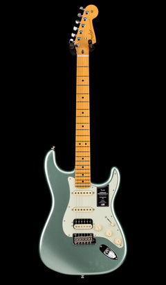 Used Fender American Professional II Stratocaster HSS (2023) - Mystic Surf Green #12812 with Original Hard Case