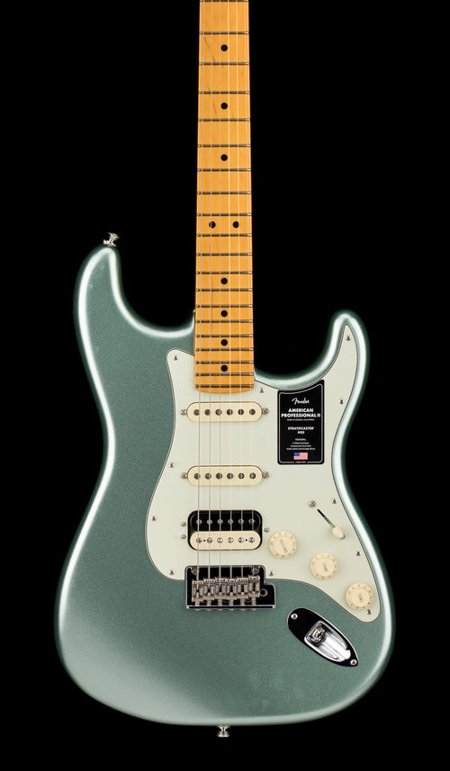 Used Fender American Professional II Stratocaster HSS (2023) - Mystic Surf Green #12812 with Original Hard Case