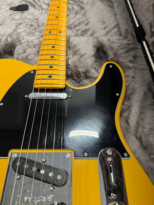 Used Fender American Professional II Telecaster (2025) - Butterscotch Blonde #01074 with Original Hard Case