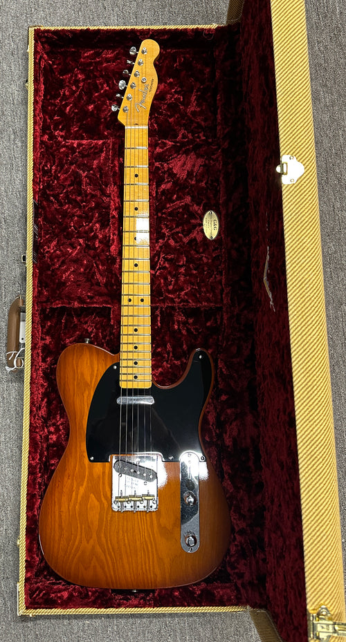 Used Fender Custom Shop '52 Telecaster TCP (2023) - Faded Violin Burst #27247 with Original Hard Case